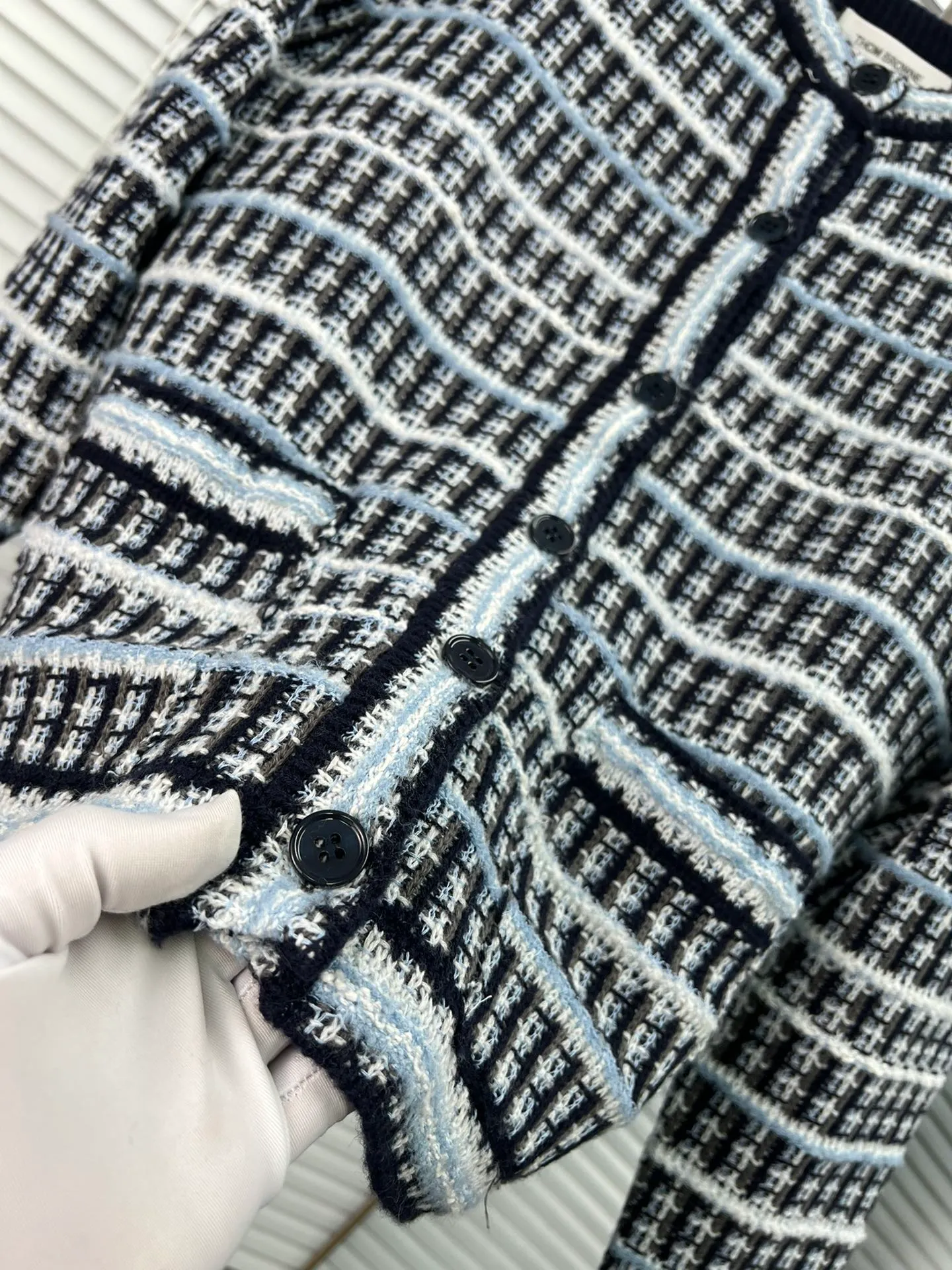 THOM BROWNE🇳🇱 🆕❤️24 Hot Sale 1:1 Retro TB size：012 Color: Blue